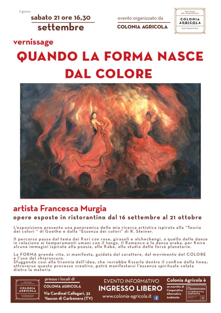 quando la forma nasce dal colore
