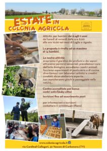 Centri estivi 2020 Colonia Agricola